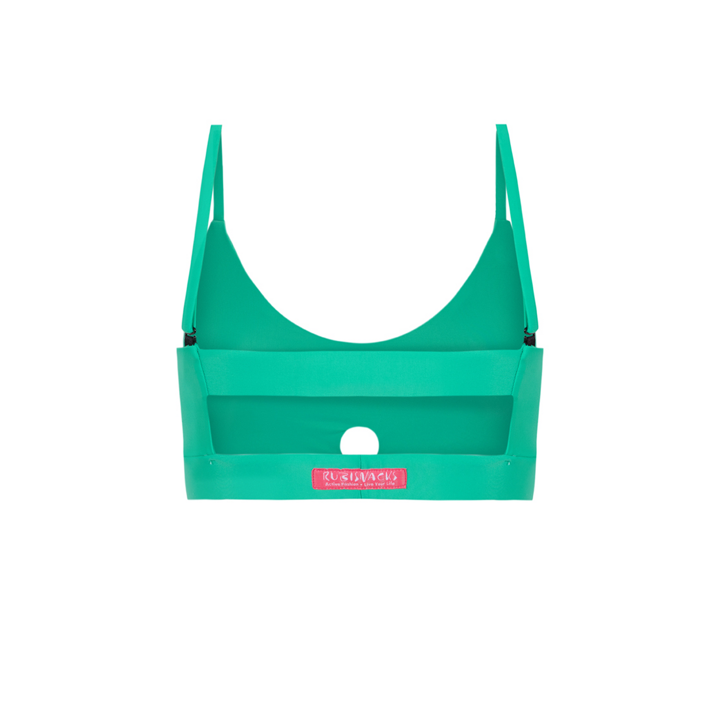 EMERALD GREEN ARTEMIS SPORTS BRA IN ECONYL®