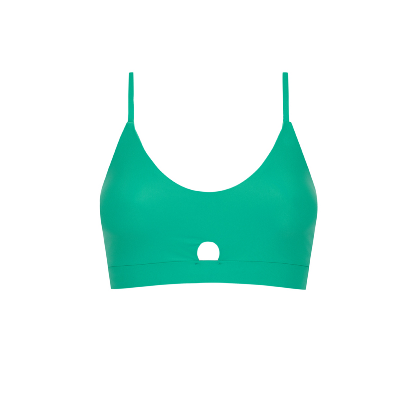 EMERALD GREEN ARTEMIS SPORTS BRA IN ECONYL®