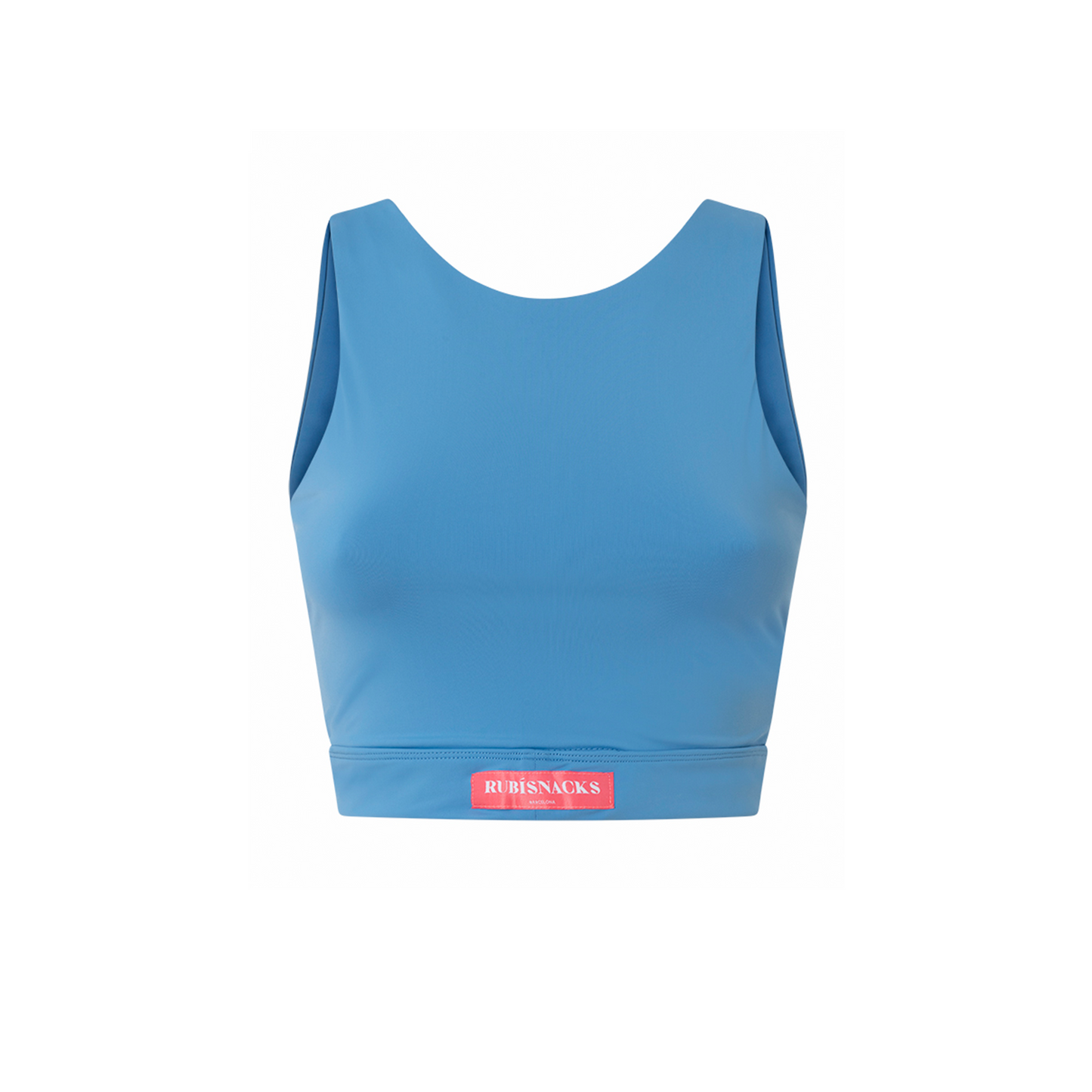 Sapphire Blue Minerva Reversible Crop Top in ECONYL®